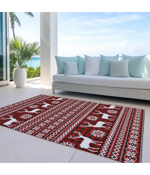 Dalyn Wonderland Red WN28 8ft. x 10ft. Rug