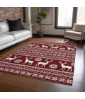 Dalyn Wonderland Red WN28 8ft. x 10ft. Rug
