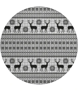 Dalyn Wonderland Gray WN28 8ft. x 8ft. Rug