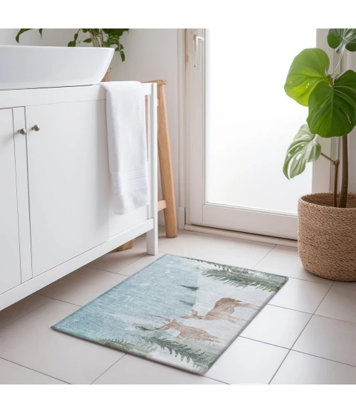 Dalyn Wonderland Blue WN29 1ft.8in. x 2ft.6in. Rug