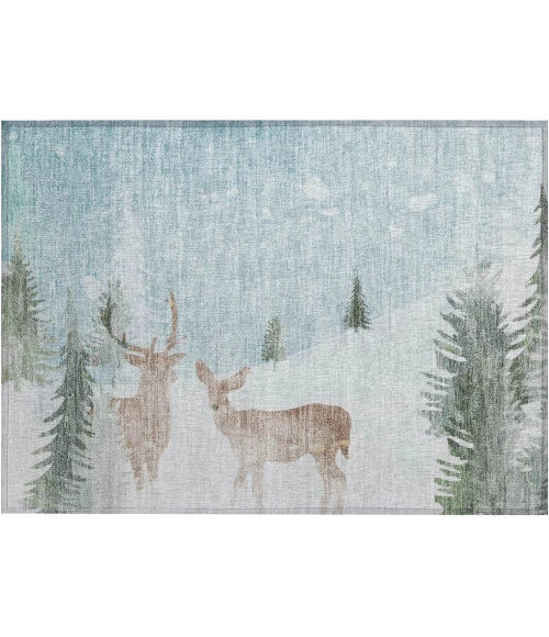 Dalyn Wonderland Blue WN29 1ft.8in. x 2ft.6in. Rug