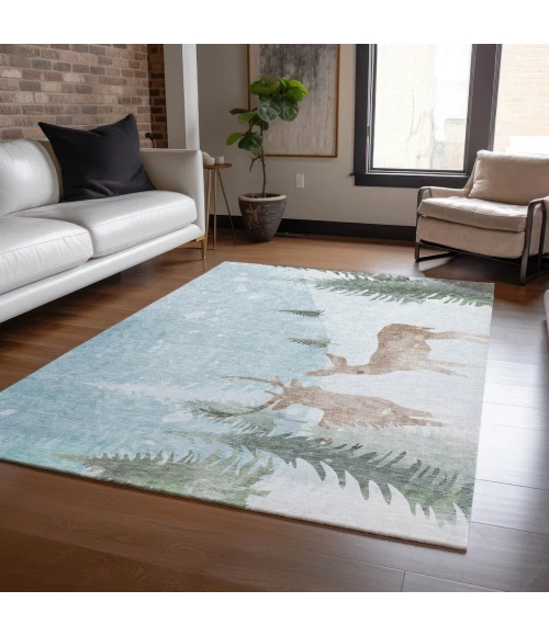 Dalyn Wonderland Blue WN29 10ft. x 14ft. Rug