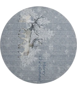 Dalyn Wonderland Gray WN2 8ft. x 8ft. Rug
