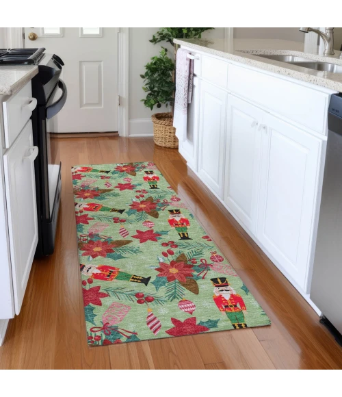 Dalyn Wonderland Green WN30 2ft.3in. x 7ft.6in. Rug