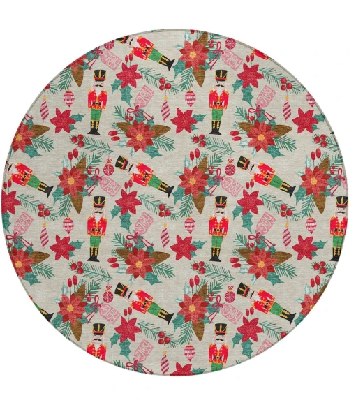 Dalyn Wonderland Ivory WN30 8ft. x 8ft. Rug