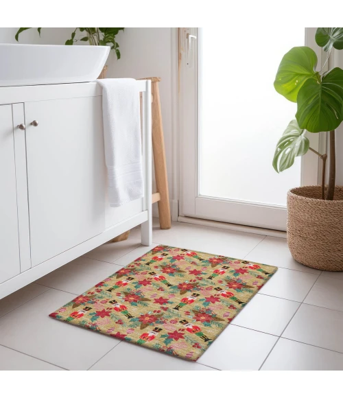 Dalyn Wonderland Gold WN30 1ft.8in. x 2ft.6in. Rug