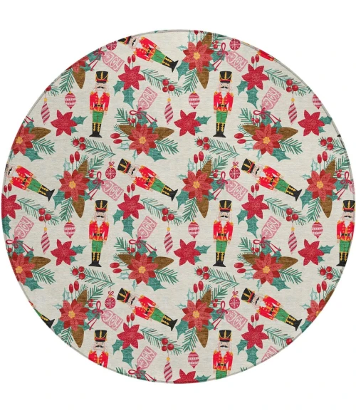 Dalyn Wonderland Ivory WN30 8ft. x 8ft. Rug