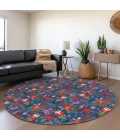 Dalyn Wonderland Blue WN30 8ft. x 8ft. Rug