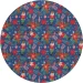 Dalyn Wonderland Blue WN30 8ft. x 8ft. Rug