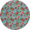 Dalyn Wonderland Teal WN30 8ft. x 8ft. Rug