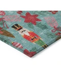 Dalyn Wonderland Teal WN30 8ft. x 8ft. Rug