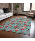 Dalyn Wonderland Teal WN30 3ft. x 5ft. Rug