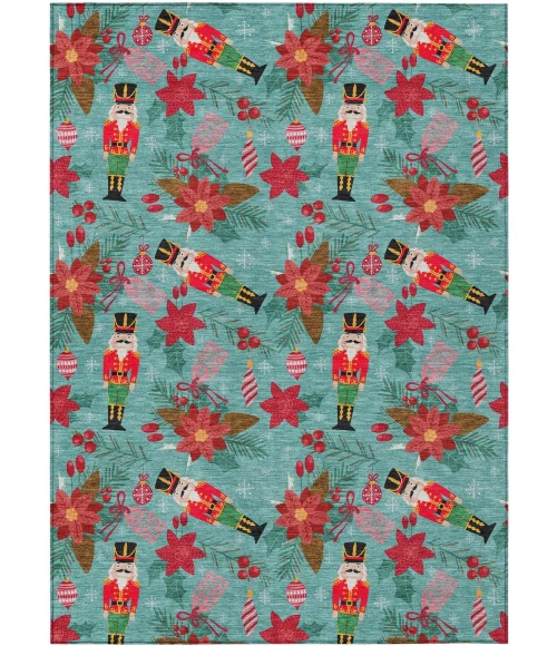 Dalyn Wonderland Teal WN30 3ft. x 5ft. Rug