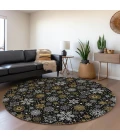 Dalyn Wonderland Black WN31 8ft. x 8ft. Rug