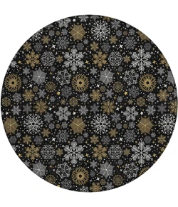 Dalyn Wonderland Black WN31 8ft. x 8ft. Rug