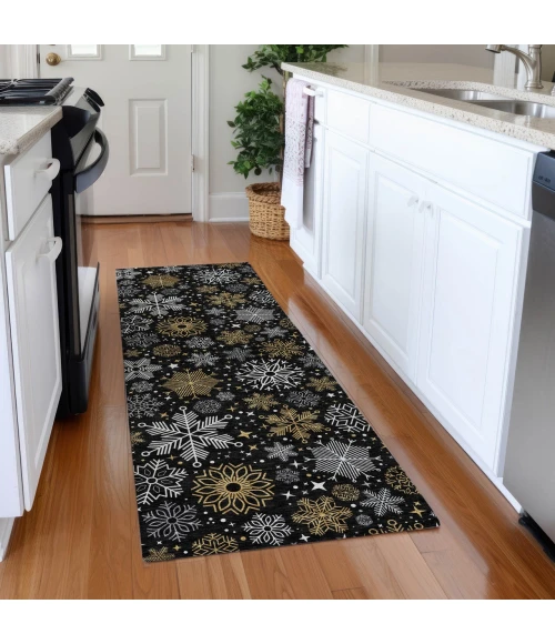 Dalyn Wonderland Black WN31 2ft.3in. x 7ft.6in. Rug