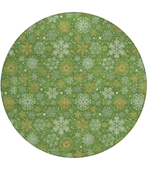 Dalyn Wonderland Green WN31 8ft. x 8ft. Rug