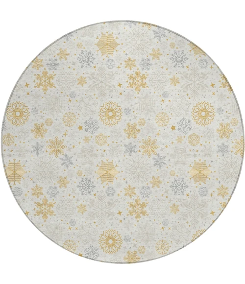 Dalyn Wonderland Ivory WN31 8ft. x 8ft. Rug