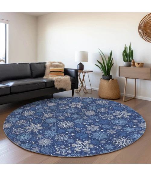 Dalyn Wonderland Blue WN31 8ft. x 8ft. Rug