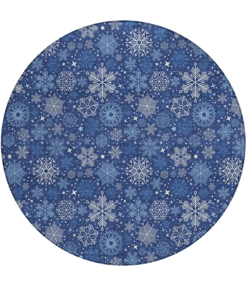 Dalyn Wonderland Blue WN31 8ft. x 8ft. Rug