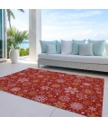 Dalyn Wonderland Red WN31 10ft. x 14ft. Rug