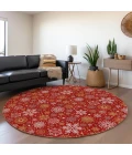 Dalyn Wonderland Red WN31 8ft. x 8ft. Rug