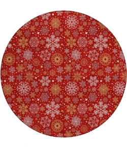 Dalyn Wonderland Red WN31 8ft. x 8ft. Rug