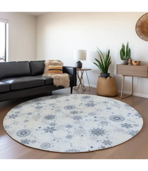 Dalyn Wonderland Blue WN31 8ft. x 8ft. Rug