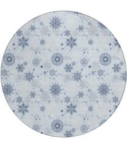 Dalyn Wonderland Blue WN31 8ft. x 8ft. Rug