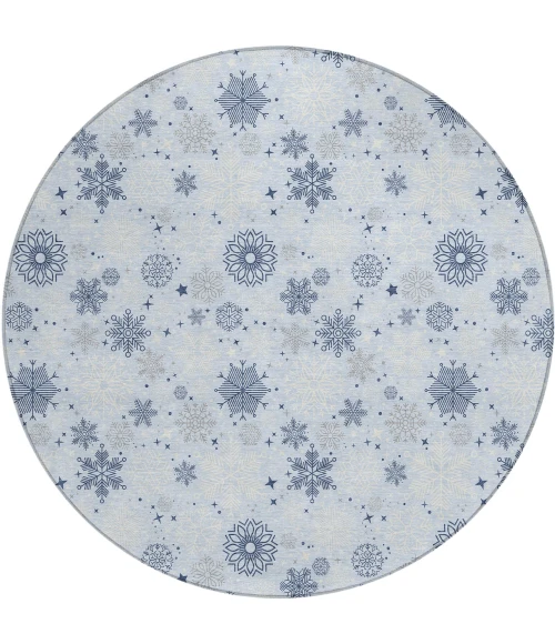 Dalyn Wonderland Blue WN31 8ft. x 8ft. Rug