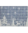 Dalyn Wonderland Blue WN32 1ft.8in. x 2ft.6in. Rug