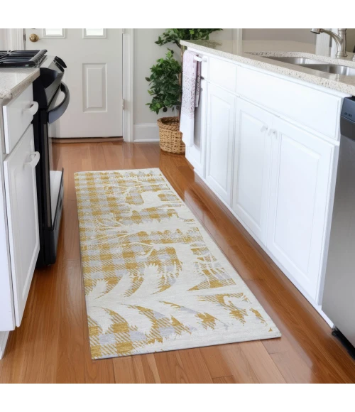 Dalyn Wonderland Gold WN32 2ft.3in. x 7ft.6in. Rug