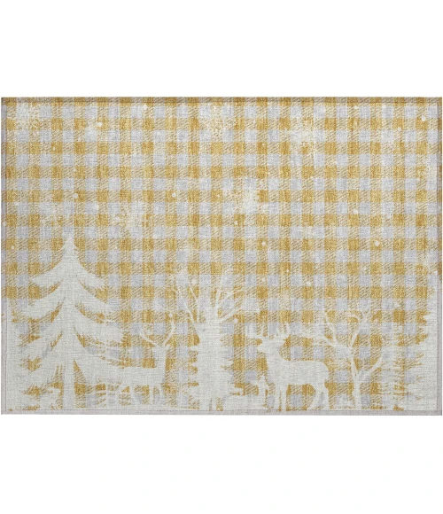 Dalyn Wonderland Gold WN32 1ft.8in. x 2ft.6in. Rug
