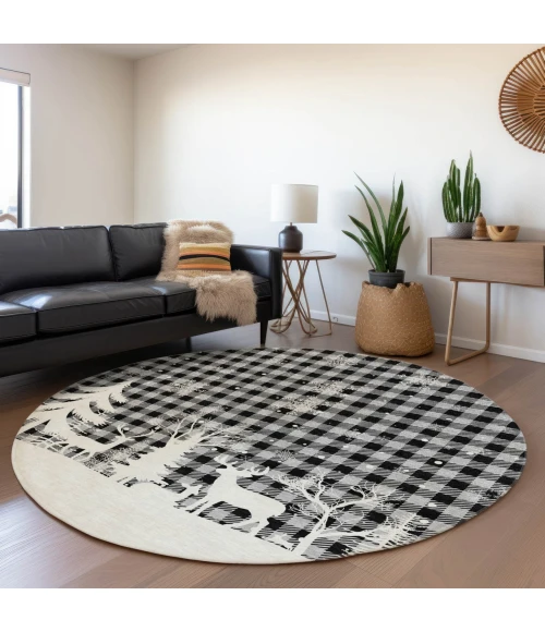 Dalyn Wonderland Gray WN32 8ft. x 8ft. Rug