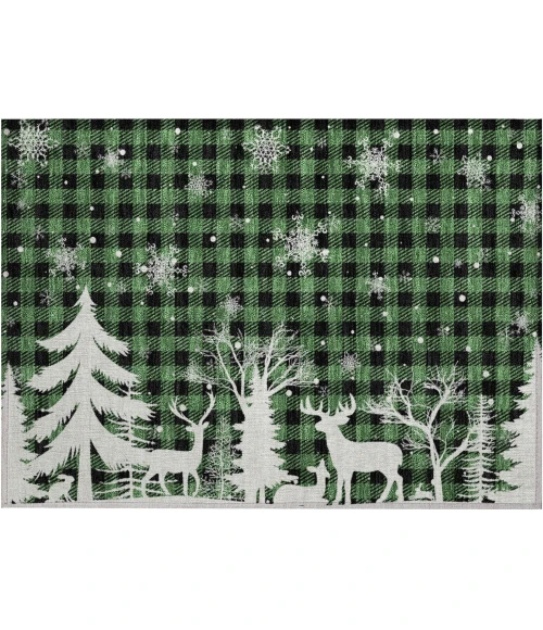 Dalyn Wonderland Green WN32 1ft.8in. x 2ft.6in. Rug