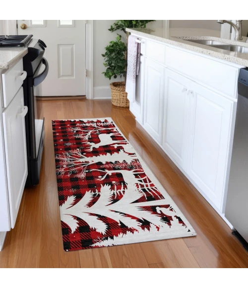 Dalyn Wonderland Red WN32 2ft.3in. x 7ft.6in. Rug