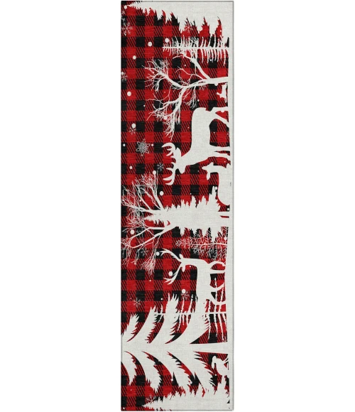 Dalyn Wonderland Red WN32 2ft.3in. x 7ft.6in. Rug