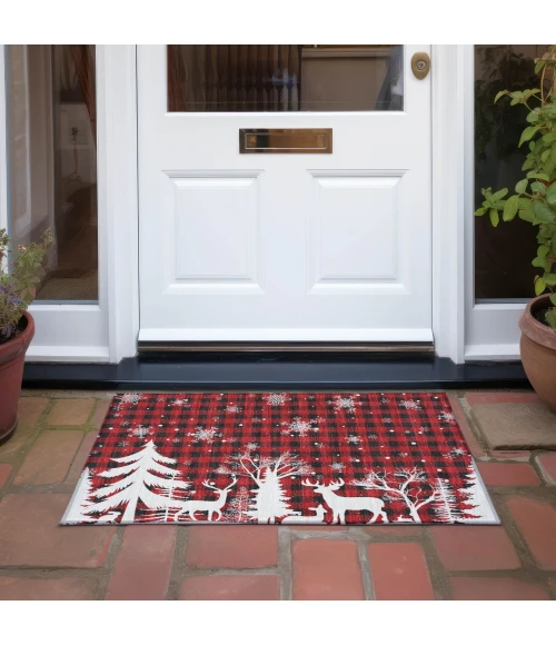 Dalyn Wonderland Red WN32 1ft.8in. x 2ft.6in. Rug