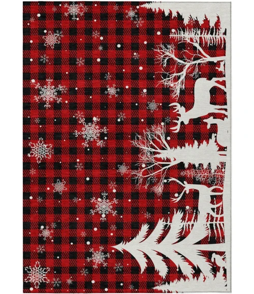 Dalyn Wonderland Red WN32 8ft. x 10ft. Rug
