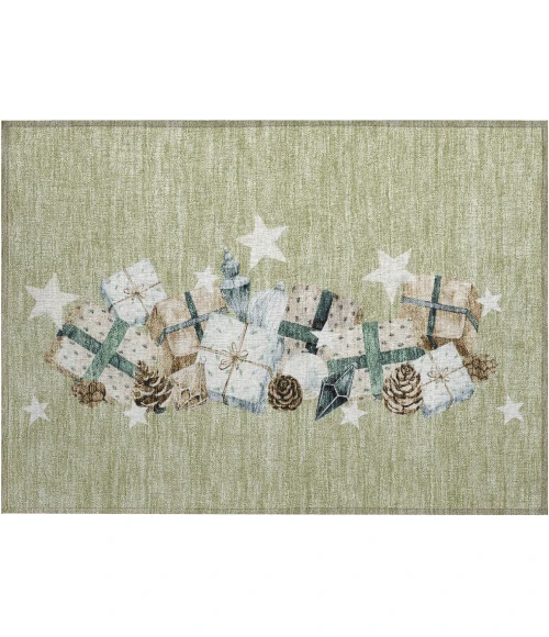 Dalyn Wonderland Green WN33 1ft.8in. x 2ft.6in. Rug