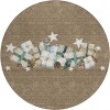 Dalyn Wonderland Brown WN33 8ft. x 8ft. Rug