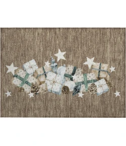 Dalyn Wonderland Brown WN33 1ft.8in. x 2ft.6in. Rug