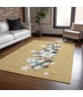 Dalyn Wonderland Gold WN33 9ft. x 12ft. Rug