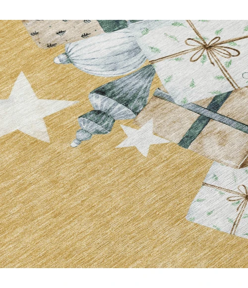 Dalyn Wonderland Gold WN33 9ft. x 12ft. Rug