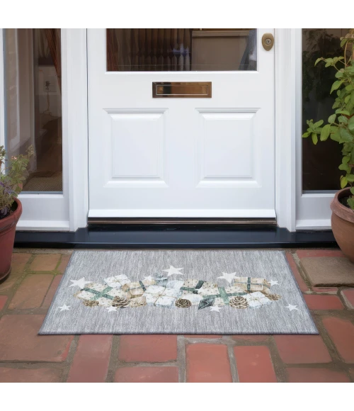 Dalyn Wonderland Gray WN33 1ft.8in. x 2ft.6in. Rug