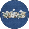 Dalyn Wonderland Blue WN33 8ft. x 8ft. Rug