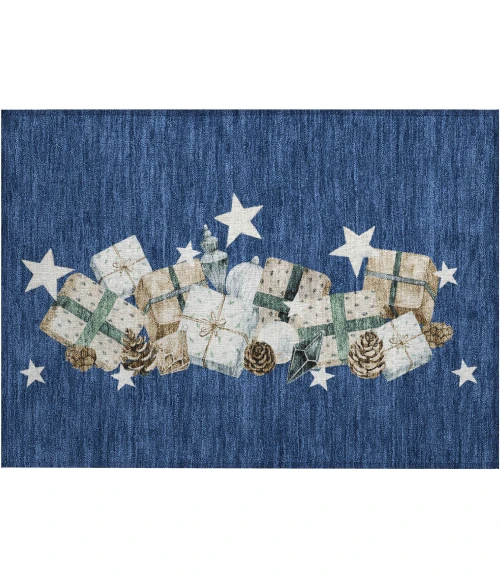 Dalyn Wonderland Blue WN33 1ft.8in. x 2ft.6in. Rug