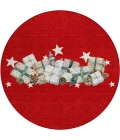 Dalyn Wonderland Red WN33 8ft. x 8ft. Rug