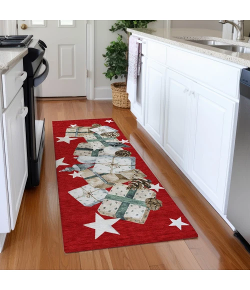 Dalyn Wonderland Red WN33 2ft.3in. x 7ft.6in. Rug