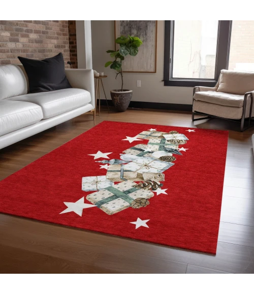 Dalyn Wonderland Red WN33 10ft. x 14ft. Rug
